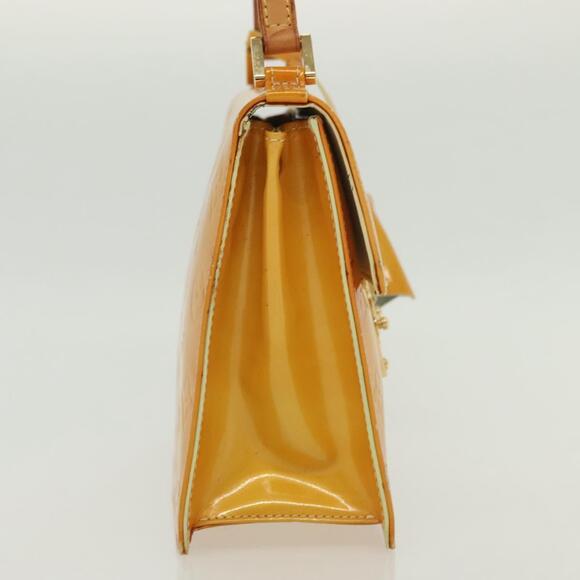 LOUIS VUITTON Monogram Vernis Spring Street Bag Lime Yellow M91068 - Picture 5 of 12